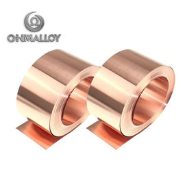 Thickness 0.5mm - 2mm Pure Copper Tape Purity 99.9 Cu% For Automotive Water Tank