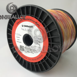 Type K Thermocouple Compensation Cables 0.711mm Fiberglass Insulation 450 Degress