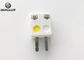 Male Jack K Type Ceramic 500℃ Thermocouple Connector Fast Response High Accuracy